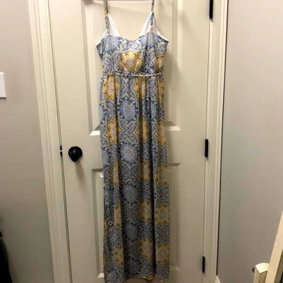 2/$15 As You Wish - Patterned Maxi Dress - Picture 6 of 7